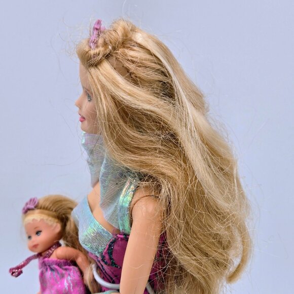 Magical Mermaids Barbie & Krissy Dolls Set 2000 26837 Doll Tested - Picture 7 of 16